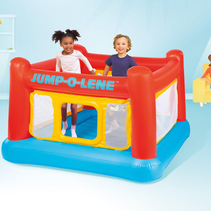 Intex Jump-O-Lene Inflatable Bouncer Play House 48260.
