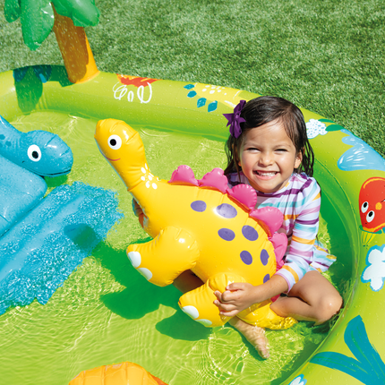 Intex Little Dino Inflatable Play Centre 57166.