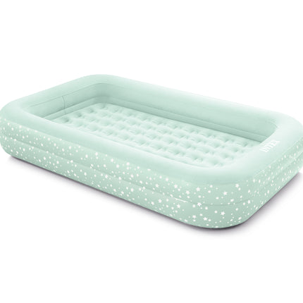 Intex Kidz Inflatable Travel Bed set with Hand Pump - Stars. Great for Travel 66810.