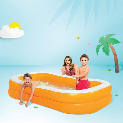 Intex Swim Center Mandarin Inflatable Family Pool 57181.