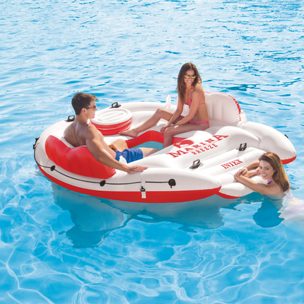 Intex Marina Breeze Inflatable Pontoon 56296.