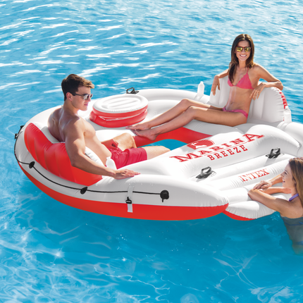 Intex Marina Breeze Inflatable Pontoon 56296.