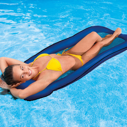 Intex Mesh Inflatable Pool Lounge - Great for Travel 58836.