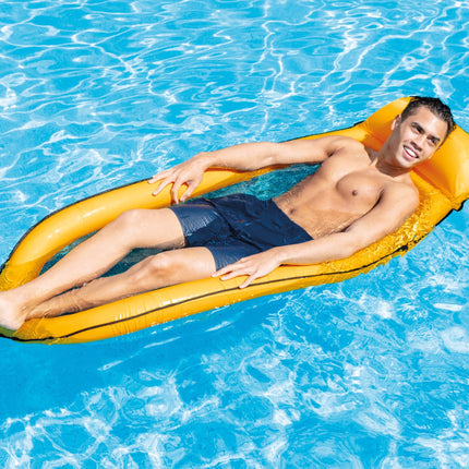 Intex Mesh Inflatable Pool Lounge - Great for Travel 58836.