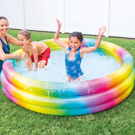Intex RAINBOW OMBRE POOL 168cm 58449.