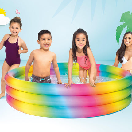 Intex RAINBOW OMBRE POOL 168cm 58449.