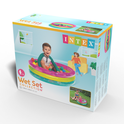 Intex 3 Ring Baby Ball Pit 48674.