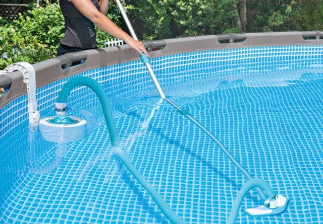 Intex 7.6m x 3.8cm Vacuum Pool Hose Lightweight/Flexible/Removable Fitting 29083.