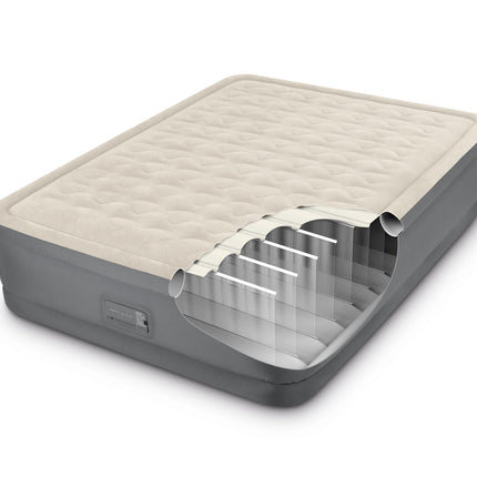 Intex Queen PremAire II Airbed 46cm 64926.