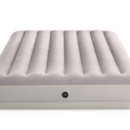 Intex Queen Dura-Beam Prestige Mid-Rise Airbed w/ USB150 Pump- 64179.