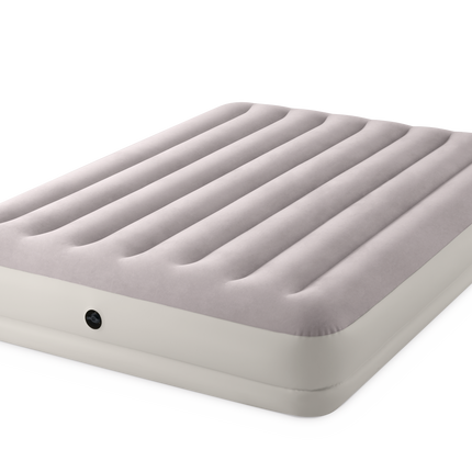 Intex Queen Dura-Beam Prestige Mid-Rise Airbed w/ USB150 Pump- 64179.