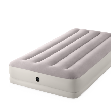 Intex Single (Twin) Dura-Beam Prestige Mid-Rise Airbed w/ USB150 Pump - 64177.