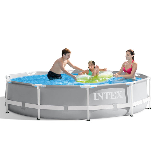 Intex PRISM 10' Metal Frame Above Ground Pool - 305cm x 76cm 26702.