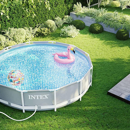 Intex PRISM 10' Metal Frame Above Ground Pool - 305cm x 76cm 26702.