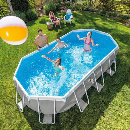 Intex PRISM Frame 16' Above Ground Pool 503cm x 274cm x 122cm 26796.