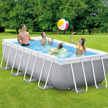 Intex PRISM Premium Rectangle Metal Frame Pool Above Ground 4.0m x 2.0m 1.0m 26788.