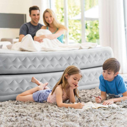 Intex Queen Dura-Beam Deluxe Supreme Air-Flow Air Mattress 51cm 64490.