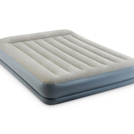 INTEX Queen Dura-Beam® Air Mattress w/ Built-In USB Electric Pump 64118.