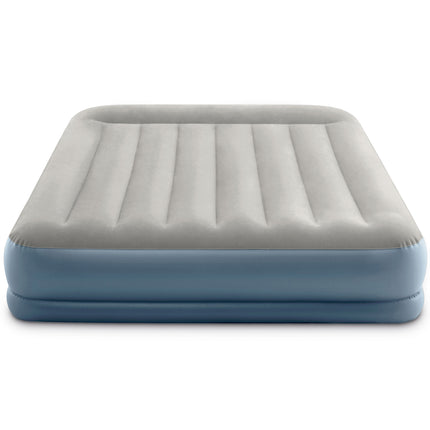 INTEX Queen Dura-Beam® Air Mattress w/ Built-In USB Electric Pump 64118.