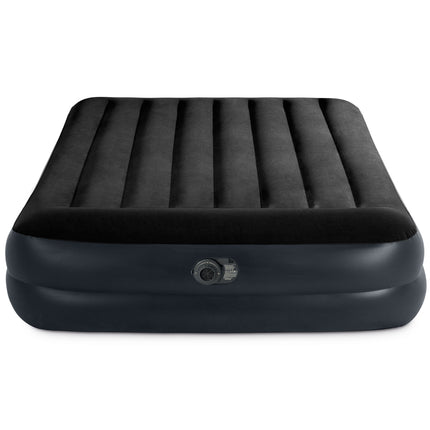 Intex Queen Pillow Rest Airbed with 240v pump 64124.