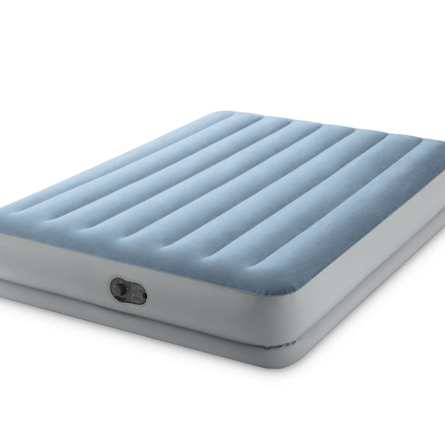 INTEX Queen Dura-Beam® Plus Comfort 14" Air Mattress w/ Built-In USB Pump 64159.