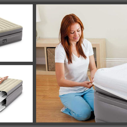 Intex Queen Prime Comfort Airbed 64164.