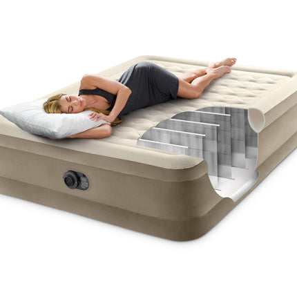 Intex Queen Ultra Plush Airbed 152cm x 203xm x 46cm 64428.