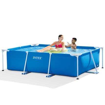 Intex Rectangular Frame Pool 2.2m X 1.5m X 0.6 28270.
