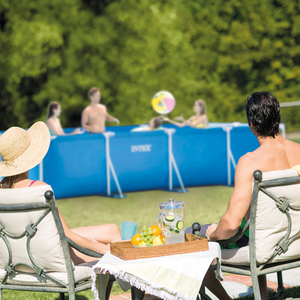 Intex Rectangular Frame Pool 4.5m X 2.2m X 0.84m 28273.