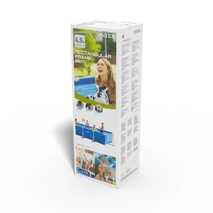Intex Rectangular Frame Pool 4.5m X 2.2m X 0.84m 28273.