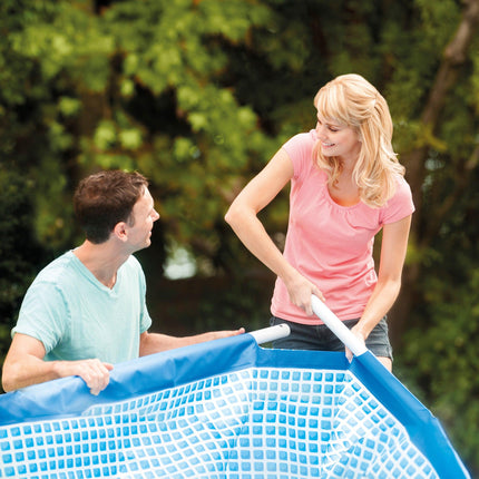 Intex Rectangular Frame Pool 4.5m X 2.2m X 0.84m with Filter/Pump 28274.