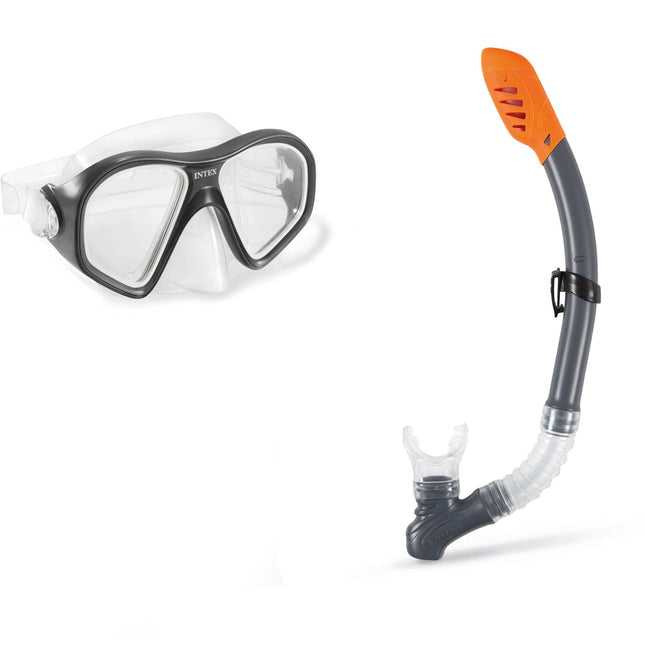 Intex Mask Snorkel Set Reef Rider Set Adult 55648.
