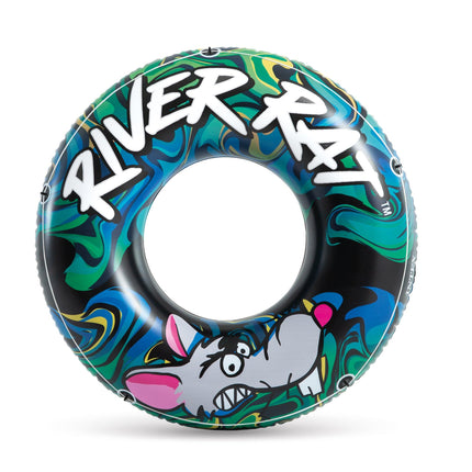 Intex River Rat Swim Tube Pool Float 68209.