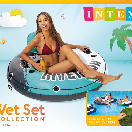 Intex River Run Aqua Inflatable Tube 56825.