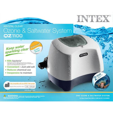 Krystal Clear Ozone and Saltwater Pool Chlorine System QZ1100 - 60,000 Litres 26666.