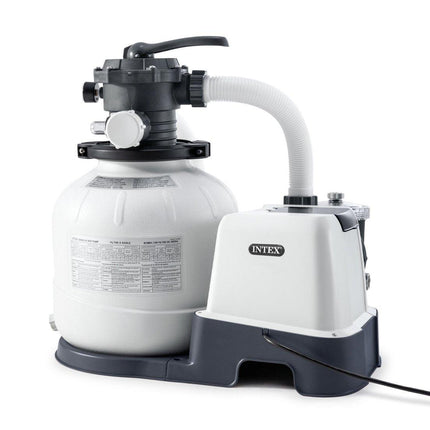 Intex Krystal Clear Sand Filter Pump and Saltwater Pool Chlorine System - 26676.