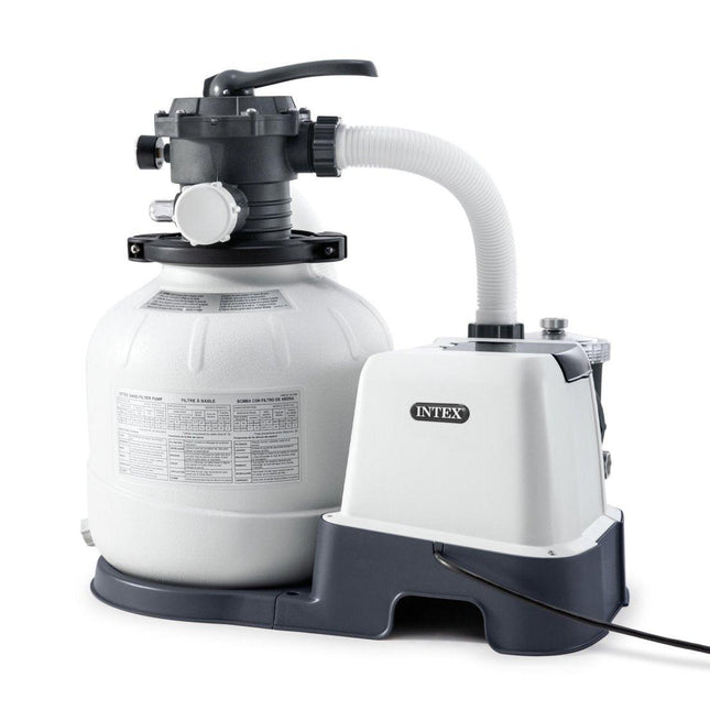 Intex Krystal Clear Sand Filter Pump and Saltwater Pool Chlorine System - 26676.