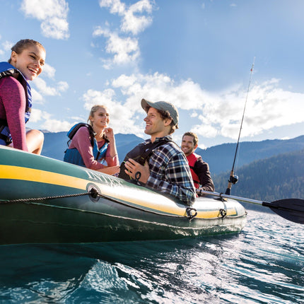 Intex Seahawk 4 Boat Set 68351.