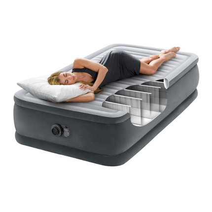 Intex Single (Twin) Deluxe Air Bed 46cm 64412.