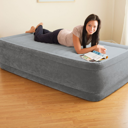 Intex Single (Twin) Deluxe Air Bed 46cm 64412.