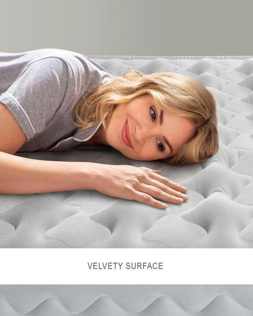 Intex Single Dura-Beam Deluxe Supreme Air-Flow Air Mattress 51cm 64488.