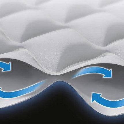 Intex Single Dura-Beam Deluxe Supreme Air-Flow Air Mattress 51cm 64488.