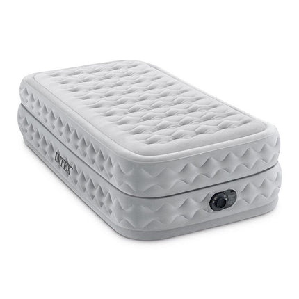 Intex Single Dura-Beam Deluxe Supreme Air-Flow Air Mattress 51cm 64488.