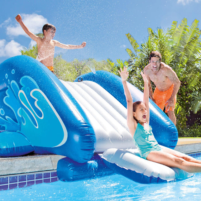 Intex Kool Splash Inflatable Water Slide with Spray 58849.