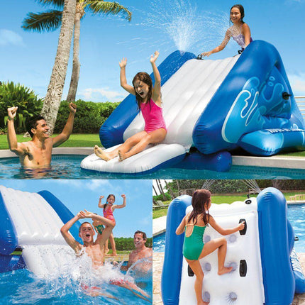 Intex Kool Splash Inflatable Water Slide with Spray 58849.