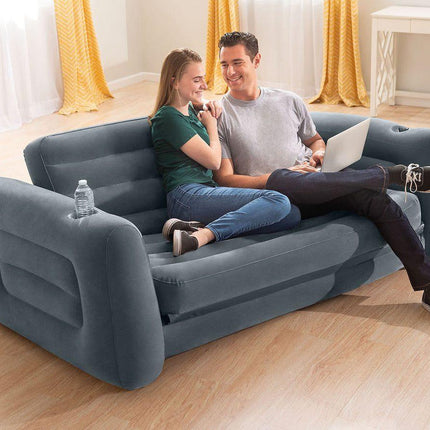 Intex Pull Out Sofa Queen Bed 66552.