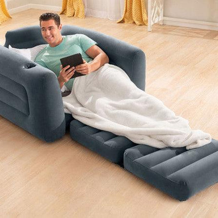 Intex Pull Out Sofa Single Bed 66551.