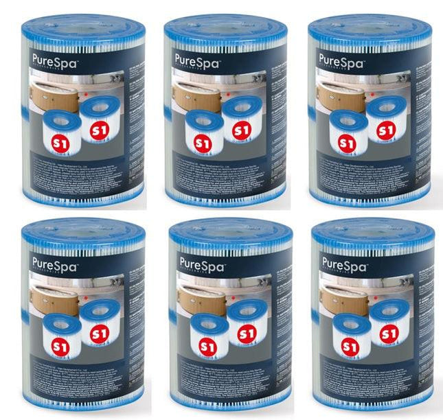 Intex Spa S1 Replacement Filter Cartridges 12 Pack 29001_6.