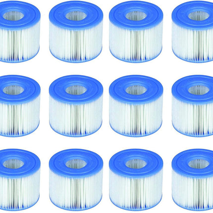 Intex Spa S1 Replacement Filter Cartridges 12 Pack 29001_6.