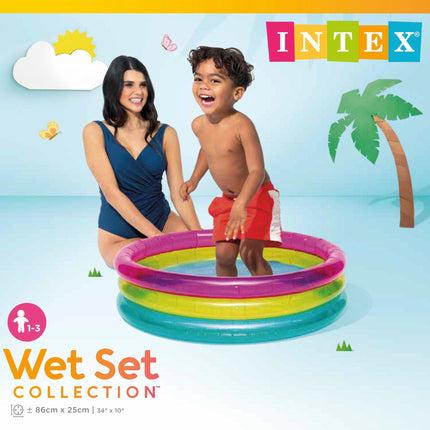Intex Rainbow Baby Pool 57104.